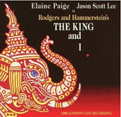 Cover to London Cast Recording starring Elaine Paige
