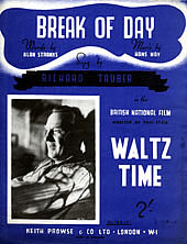 Cover to sheet music